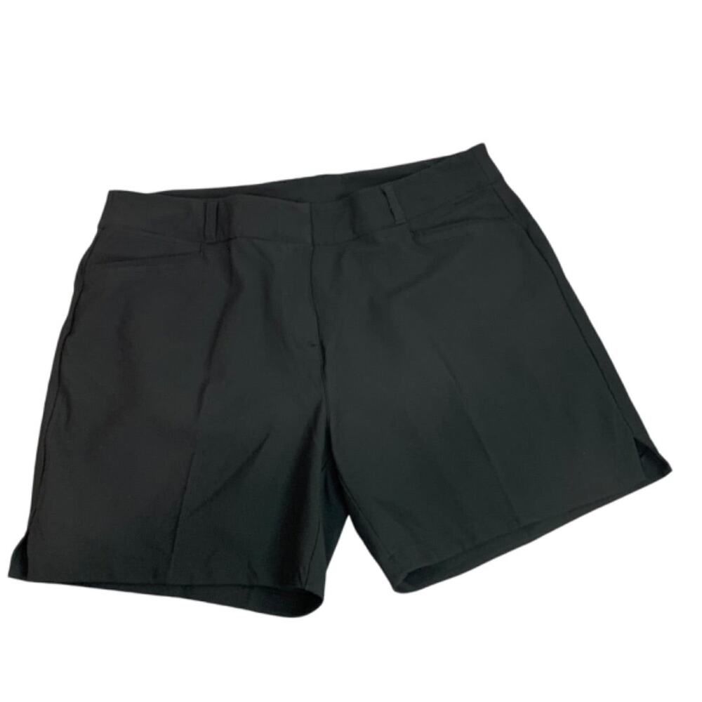 Size 16 Adidas Womens Solid Black 5 Inch Inseam Shorts GK8496